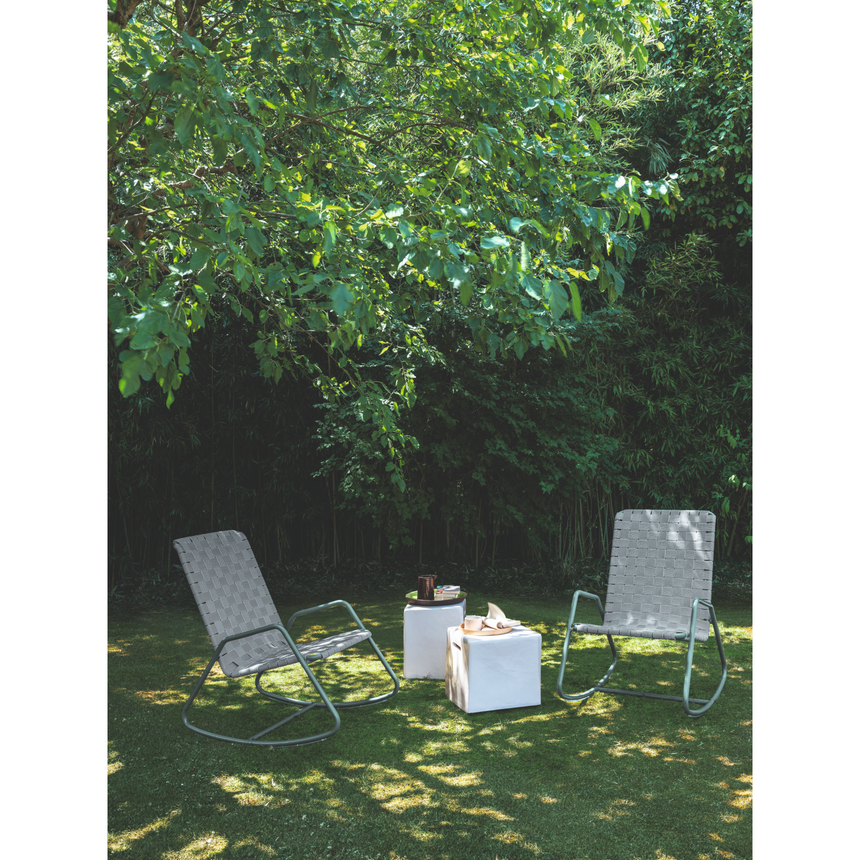 Cubic Concrete Side Table | Gervasoni Inout | ItalianFurniture.com