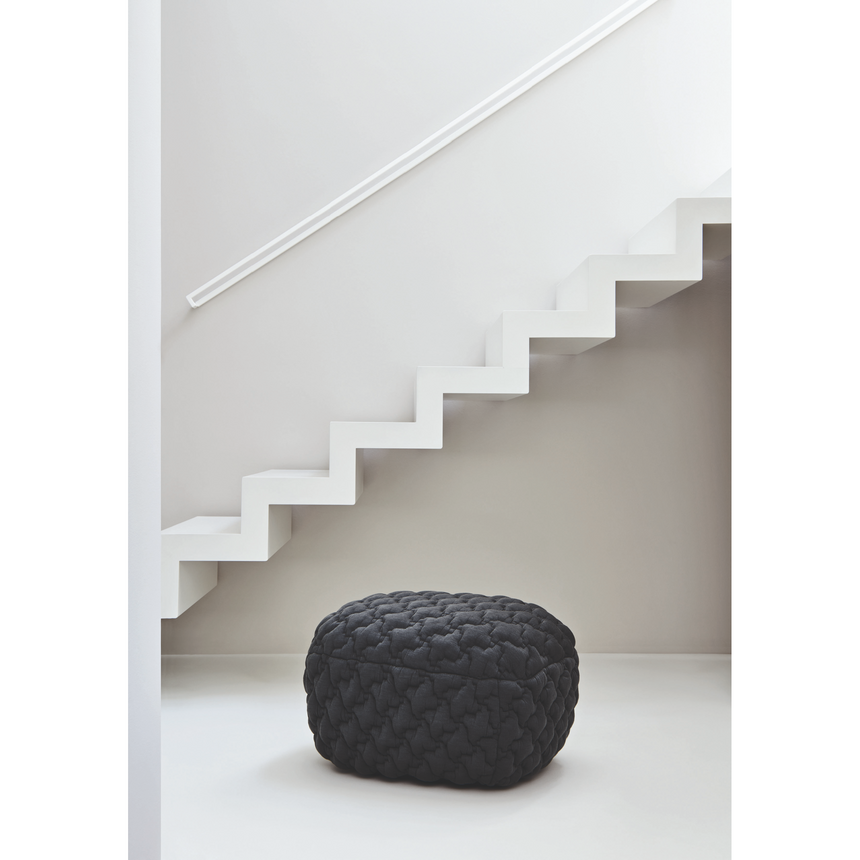 Upholstered Modern Ottoman | Gervasoni Loll | ItalianFurniture.com