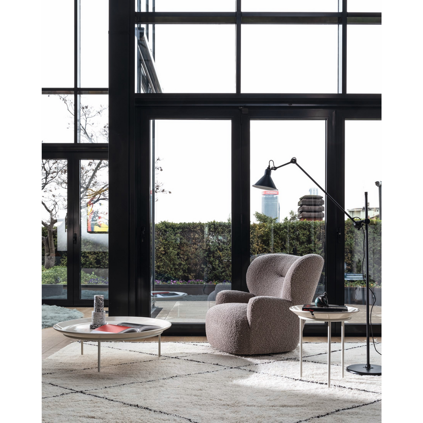 Swivel Barrel Armchair | Gervasoni Loll | ItalianFurniture.com