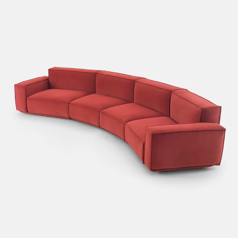 Piped Curve Sofa | Arflex Marechiaro