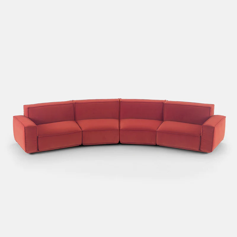 Piped Curve Sofa | Arflex Marechiaro