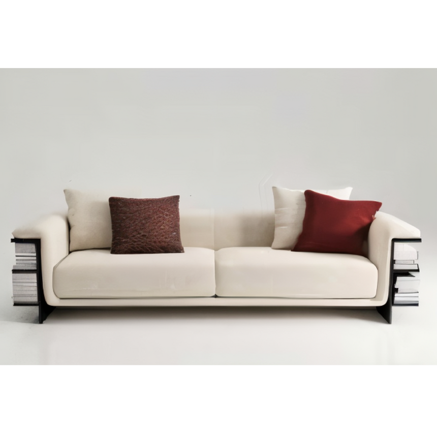 Double-Armed 2-Seater Fabric Sofa | Karl Lagerfeld Maison Saint-Germain | Italianfurniture.com