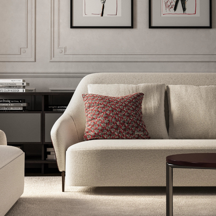 Two-Toned 2-Seater Sofa | Karl Lagerfeld Maison Saint-Guillaume