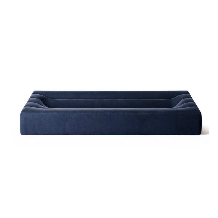 Modern Channeled Sofa with Armrest | Karl Lagerfeld Maison Wellen | Italianfurniture.com