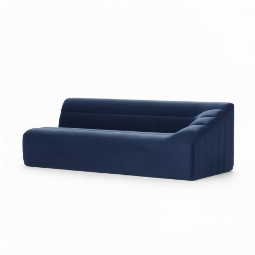Modern 2-Seater Single-Armed Sofa | Karl Lagerfeld Maison Wellen | Italianfurniture.com