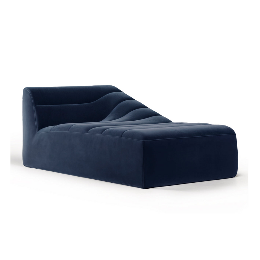 Modern Channeled Chaise Lounge | Karl Lagerfeld Maison Wellen