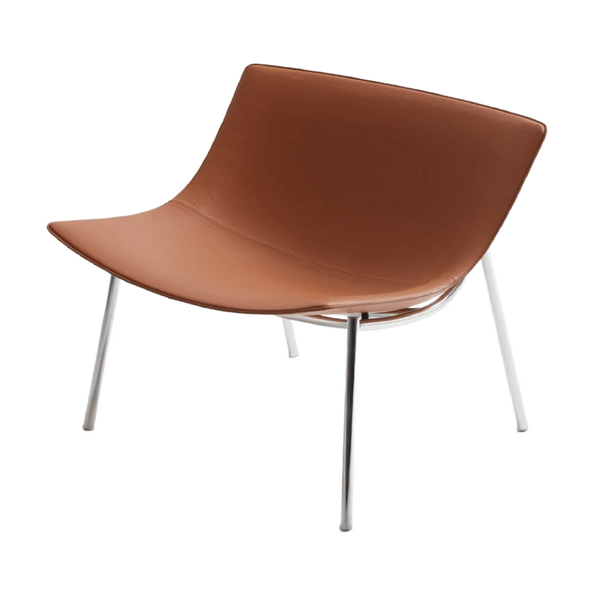 Modern Leather Armchair | Lema Omega | ItalianFurniture.com