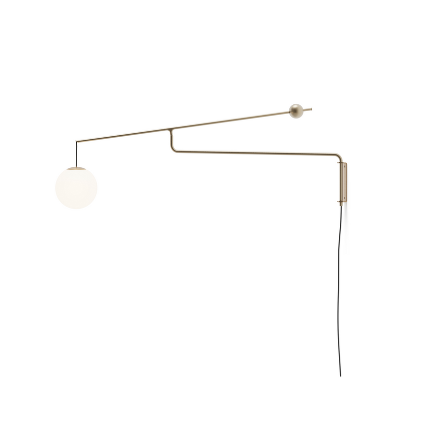 Counterweight Sphere Wall Light | Luceplan Malamata | Italianfurniture.com