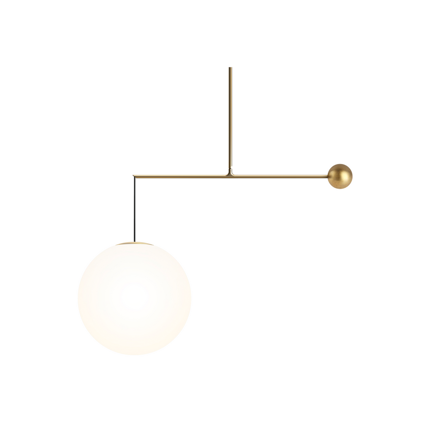 Counterweight Sphere Pendant Lamp | Luceplan Malamata Italianfurniture.com