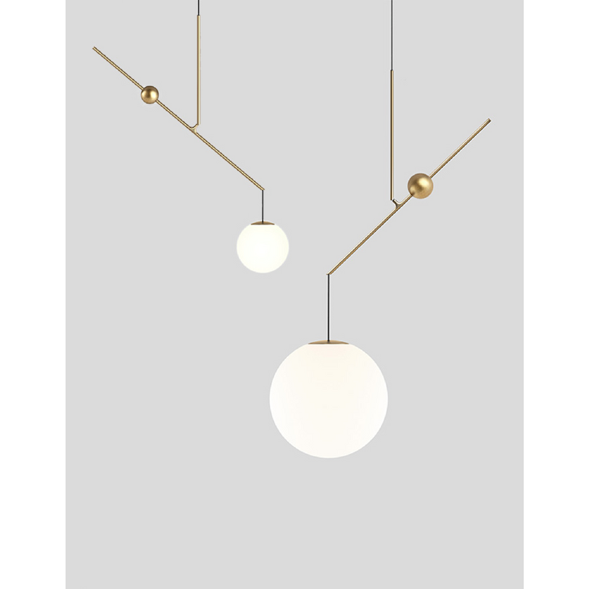 Counterweight Sphere Pendant Lamp | Luceplan Malamata Italianfurniture.com