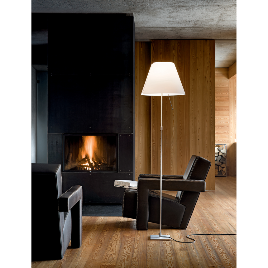 Empire Shade Floor Lamp | Luceplan Costanza | Italianfurniture.com