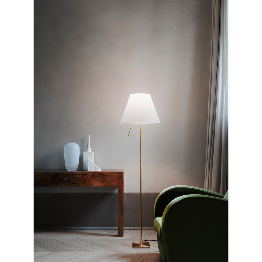 Empire Shade Floor Lamp | Luceplan Costanza | Italianfurniture.com