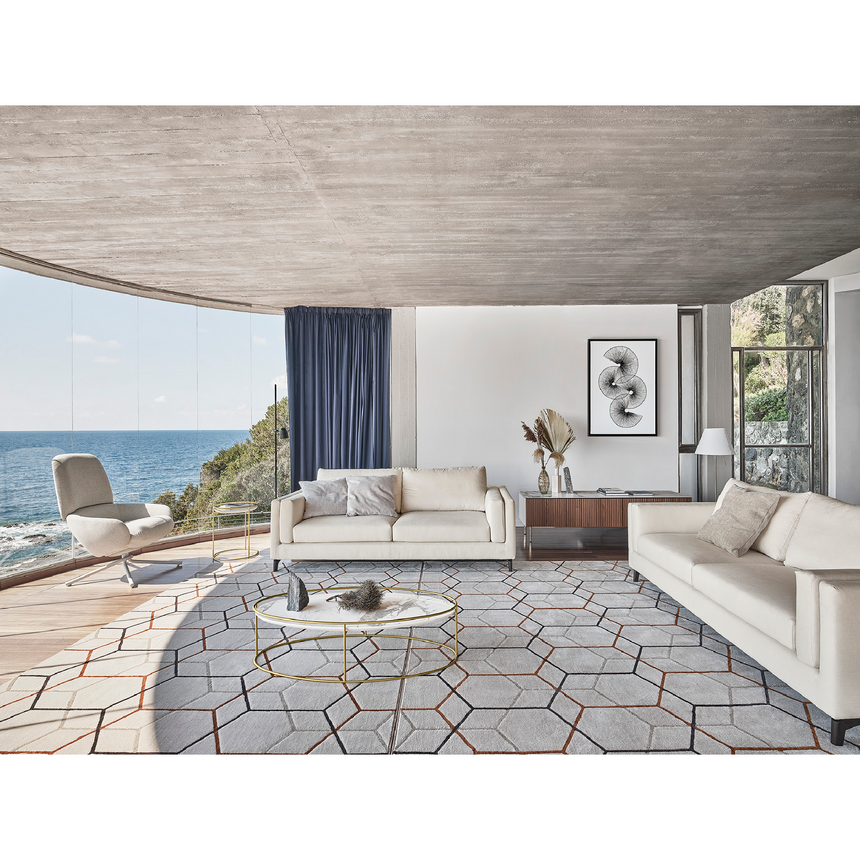 Black Cap Adjustable Floor Lamp | Luceplan | Italianfurniture.com