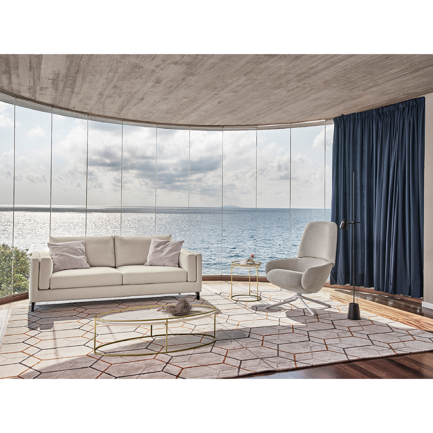 Black Cap Adjustable Floor Lamp | Luceplan | Italianfurniture.com