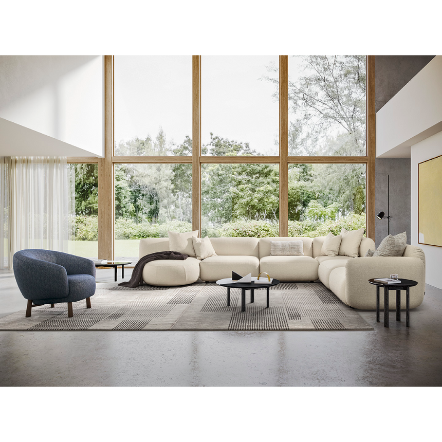 Black Cap Adjustable Floor Lamp | Luceplan | Italianfurniture.com