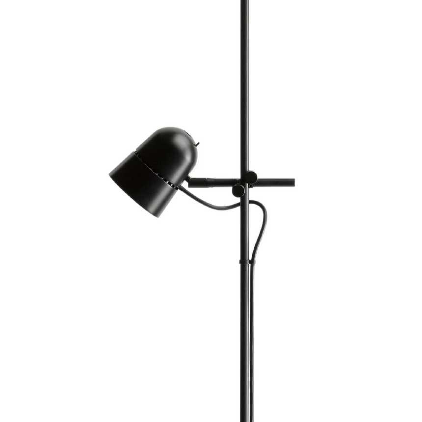 Black Cap Adjustable Floor Lamp | Luceplan | Italianfurniture.com