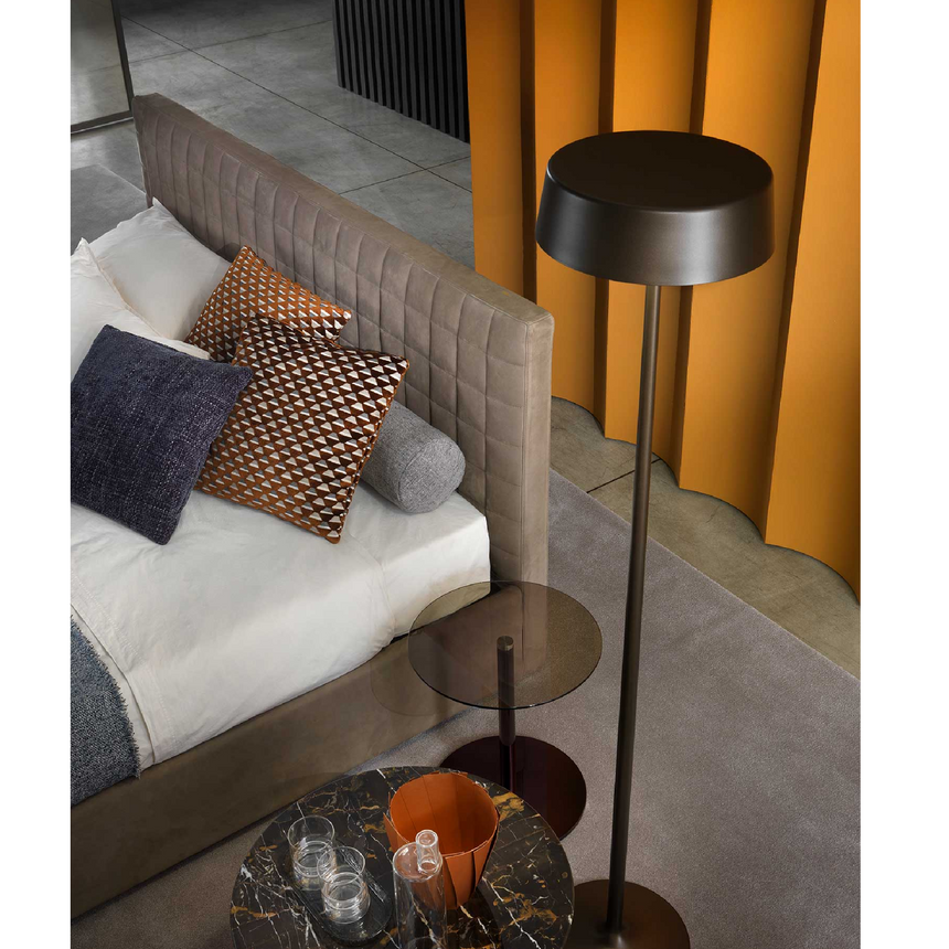 Square Quilted Bed | Marelli Brandon | Italianfurniture.com