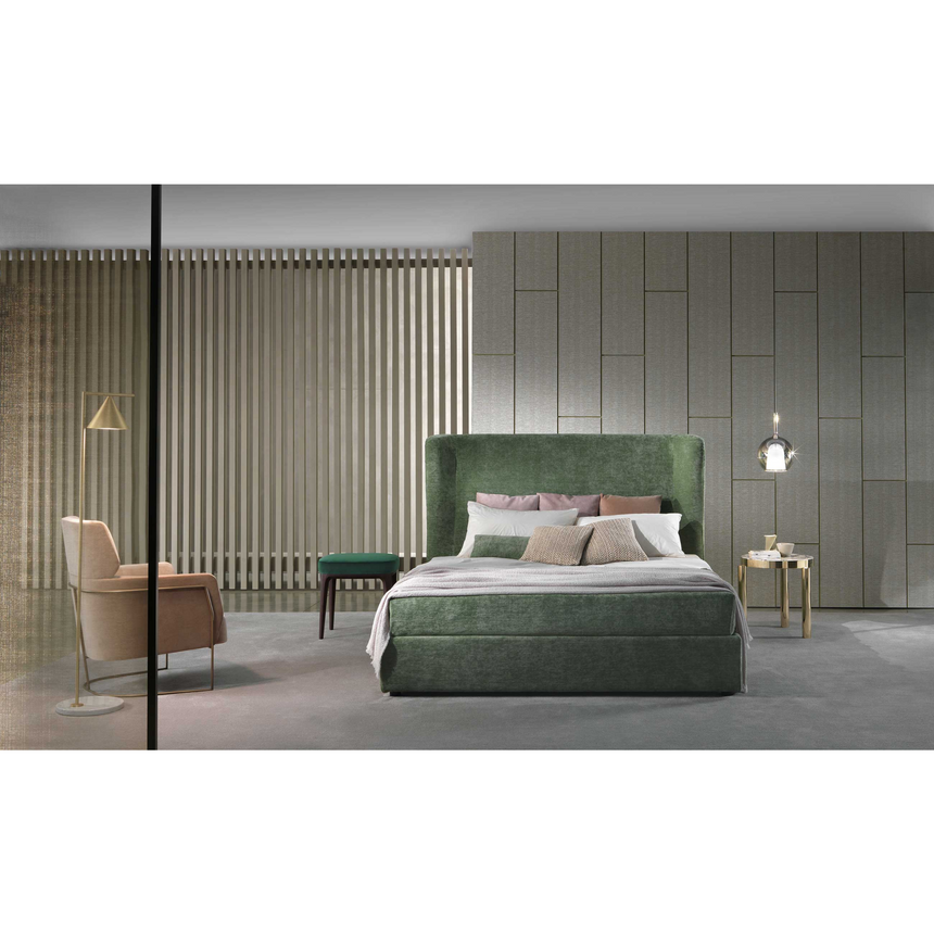 Contemporary Upholstered Bed | Marelli Nolan | Italianfurniture.com