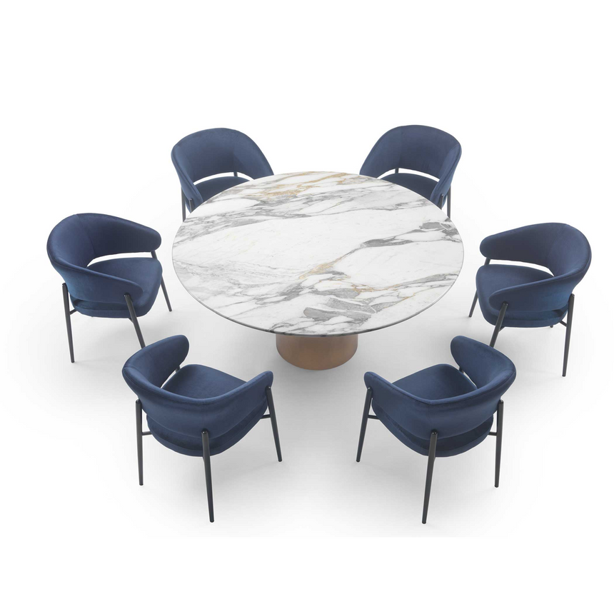 Rectangular Marble Dining Table | Marelli Arthur | Italianfurniture.com