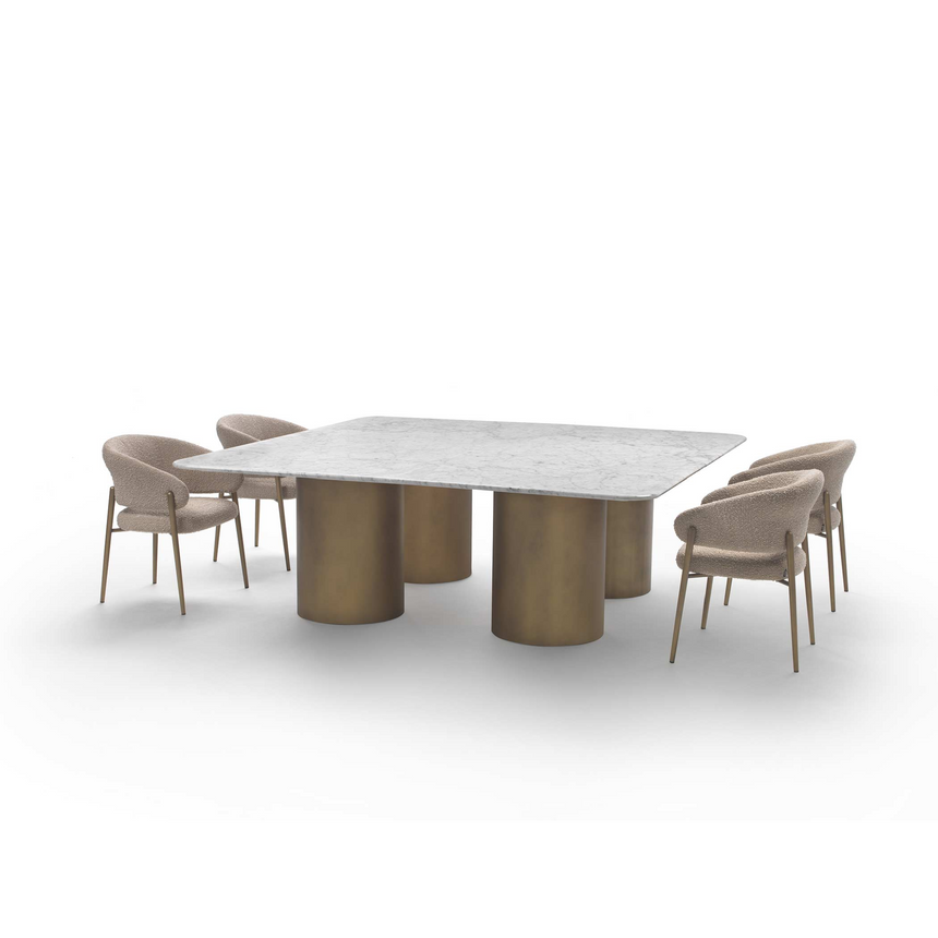 Rectangular Marble Dining Table | Marelli Arthur | Italianfurniture.com