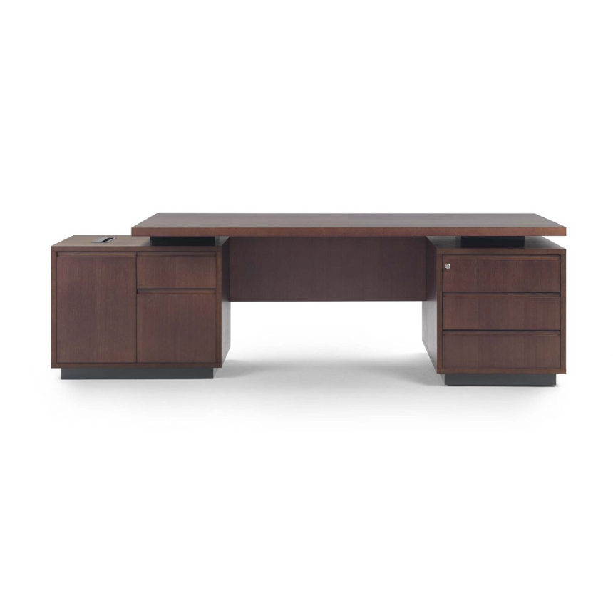 Wood Veneer Executive Desk | Marelli Aston Italianfurniture.com