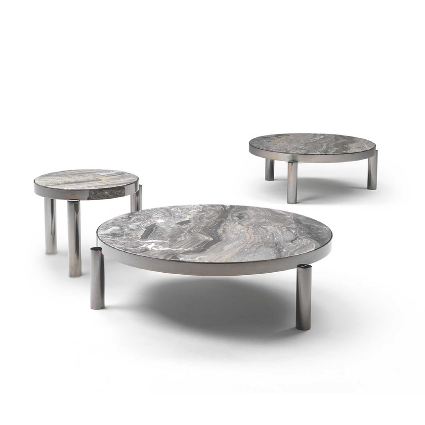 Round Marble Coffee Table | Marelli Atene | Italiafurniture.com