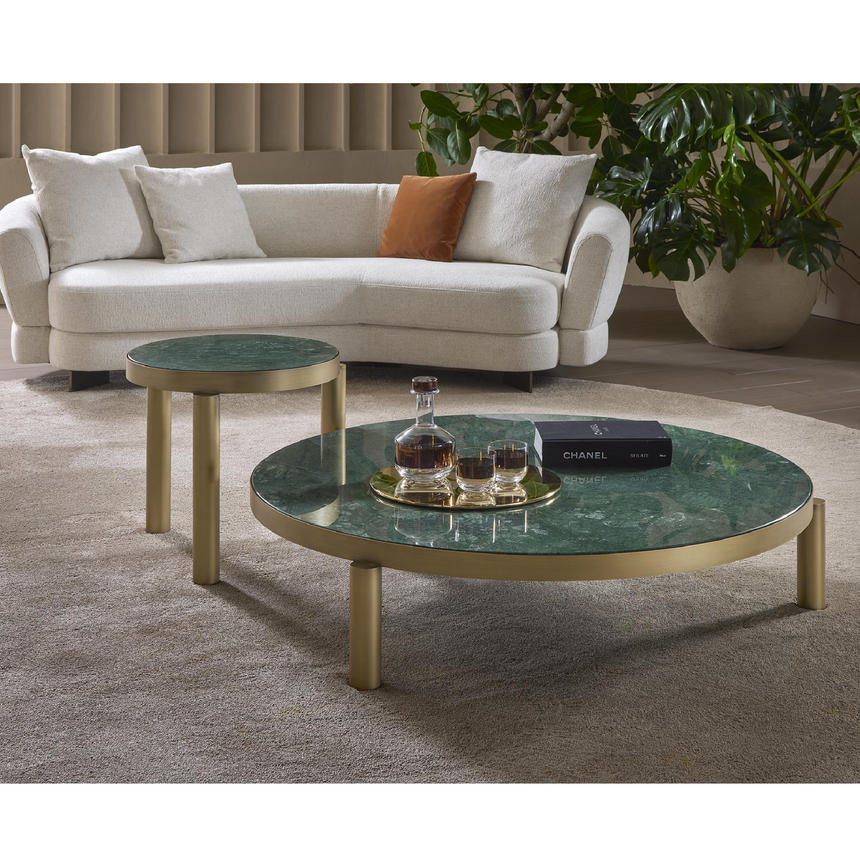 Round Marble Coffee Table | Marelli Atene | Italiafurniture.com
