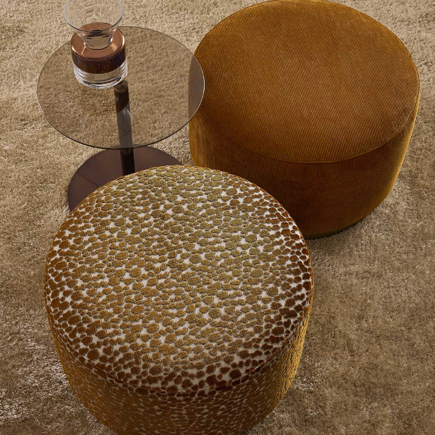 Metal Base Glass Coffee Table | Marelli Break | Italianfurniture.com