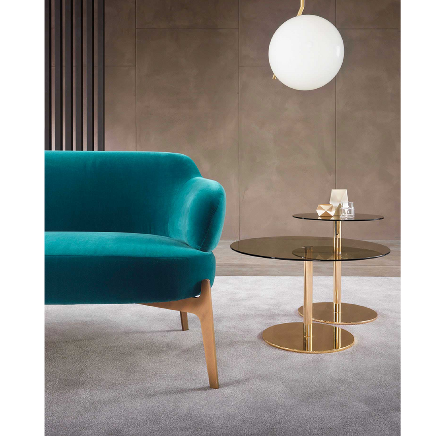 Metal Base Marble Dining Table | Marelli Break | Italianfurniture.com