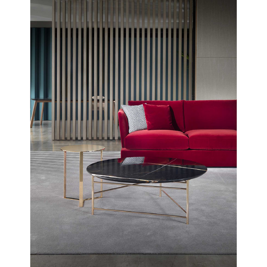 Marble Top Round Coffee Table | Marelli Clip
