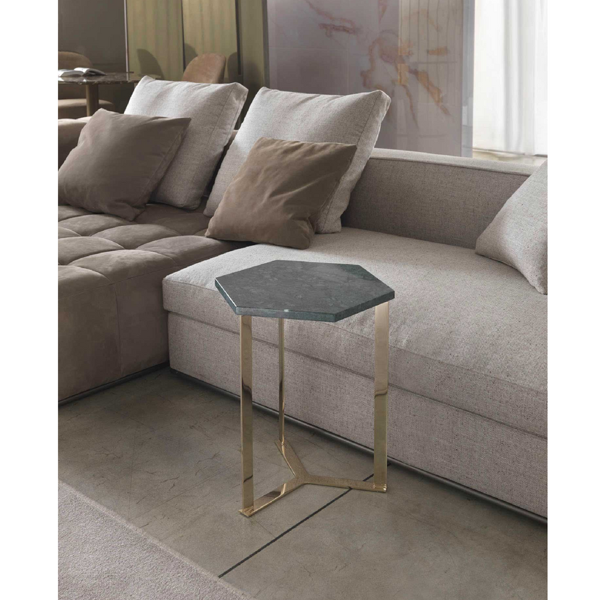 Hexagonal Metal Coffee Table | Marelli Clip | Italianfurniture.com