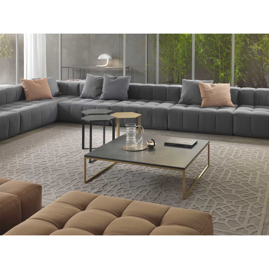 Hexagonal Marble Coffee Table | Marelli Clip | Italianfurniture.com