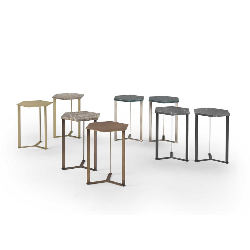 Hexagonal Marble Coffee Table | Marelli Clip