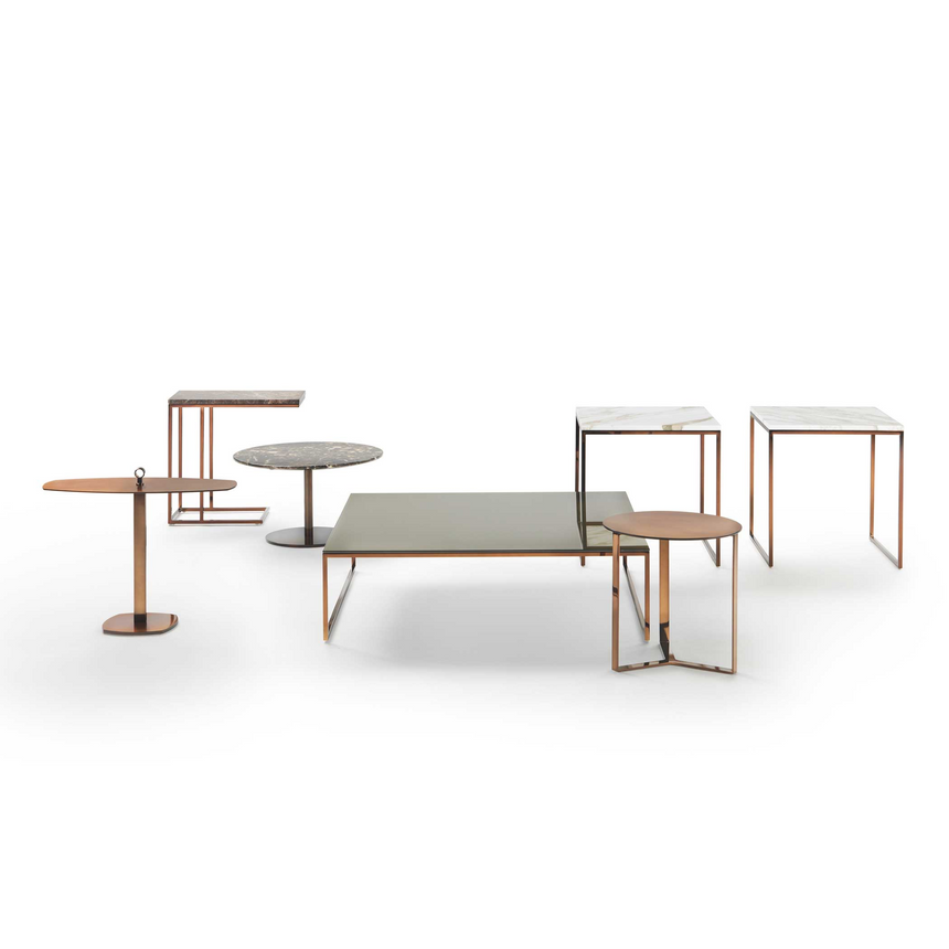 Marble Square Coffee Table | Marelli Frame | Italianfurniture.com