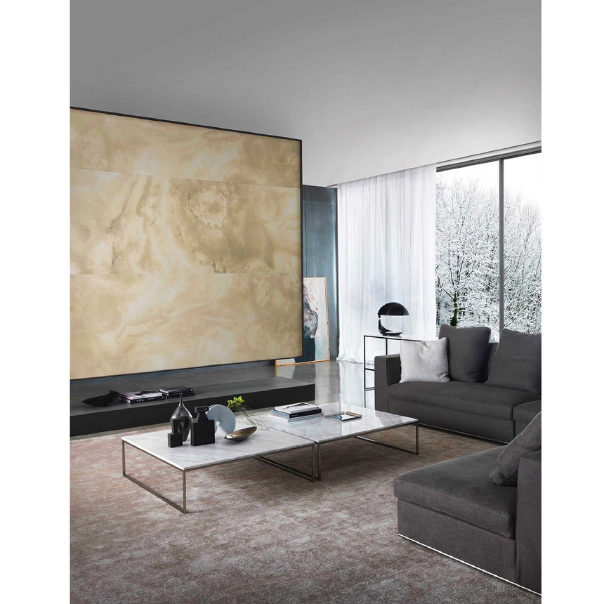 Marble Rectangular Coffee Table | Marelli Frame | Italianfurniture.com