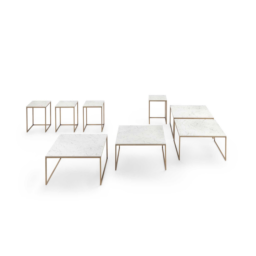 Marble Rectangular Coffee Table | Marelli Frame | Italianfurniture.com