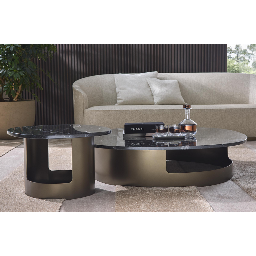 Metal Base Coffee Table | Marelli Kofi | Italianfurniture.com