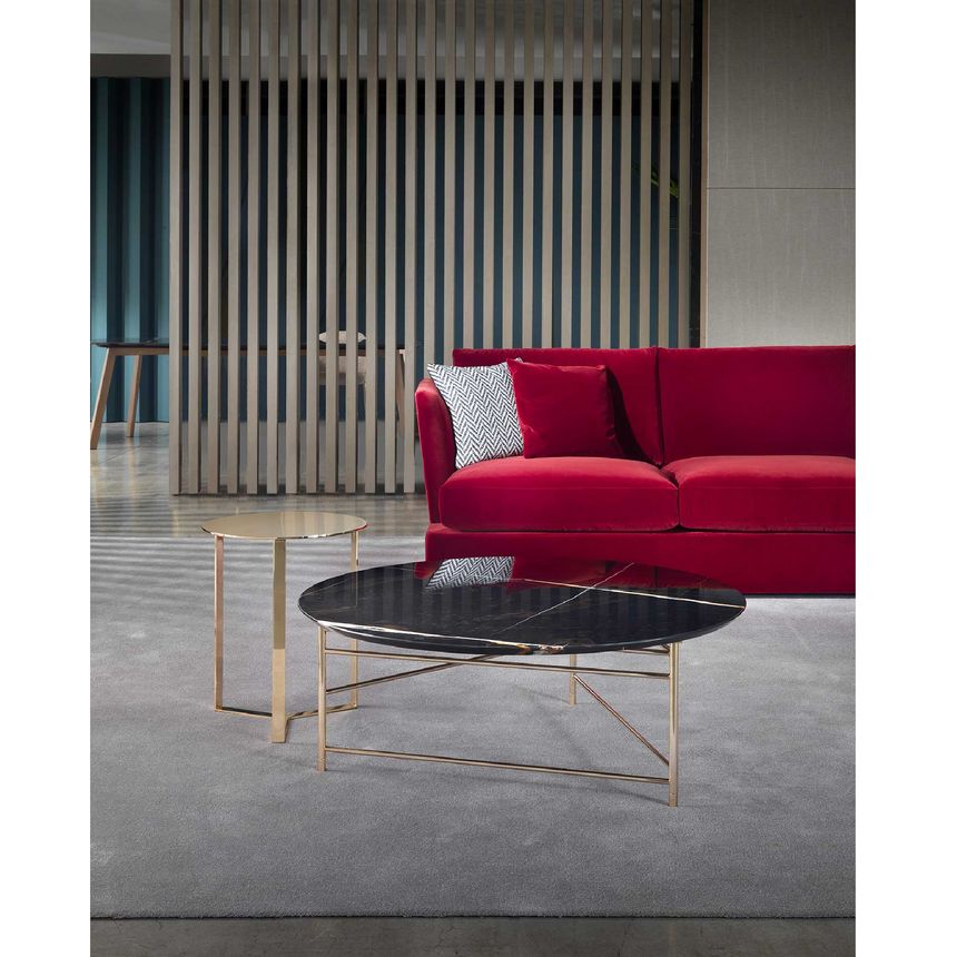 Minimalist Round Coffee Table | Marelli Kyoto | Italianfurniture.com