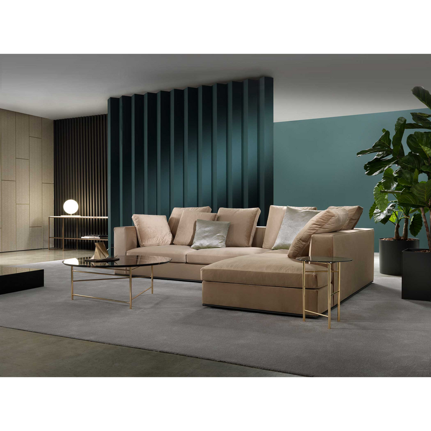 Glass Round Coffee Table | Marelli Kyoto | Italianfurniture.com