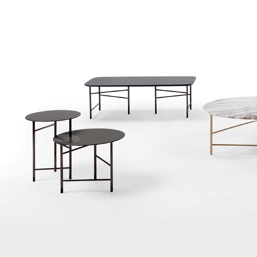 Glass Round Coffee Table | Marelli Kyoto | Italianfurniture.com