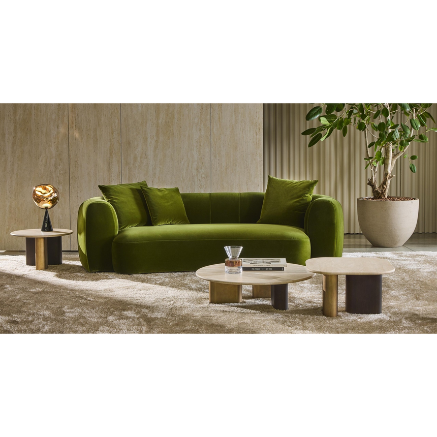 Sculptured Base Server Coffee Table | Marelli Onno | Italianfurniture.com