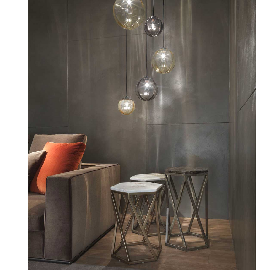 Hexagonal Marble Coffee Table | Marelli Tatlin | Italianfurniture.com