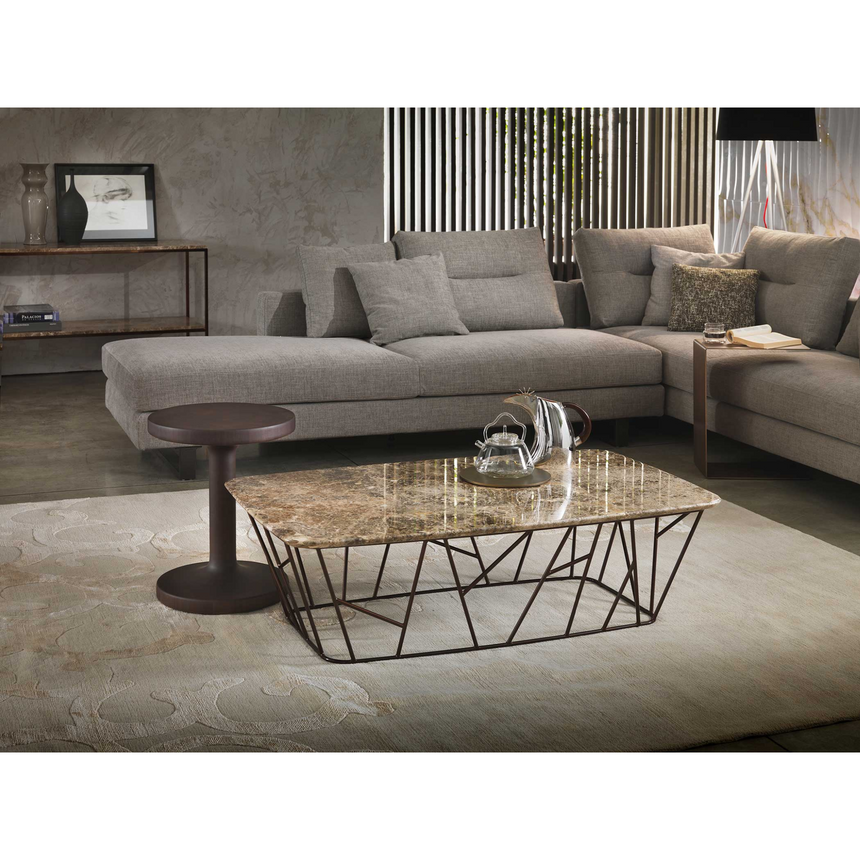 Marble Rectangular Coffee Table | Marelli Twig | Italianfurniture.com