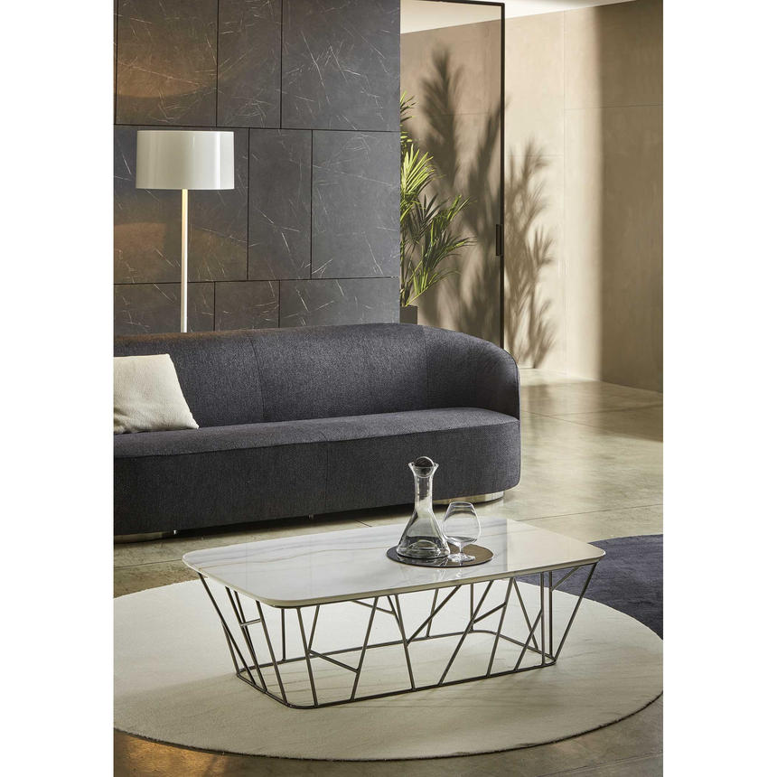 Marble Rectangular Coffee Table | Marelli Twig | Italianfurniture.com