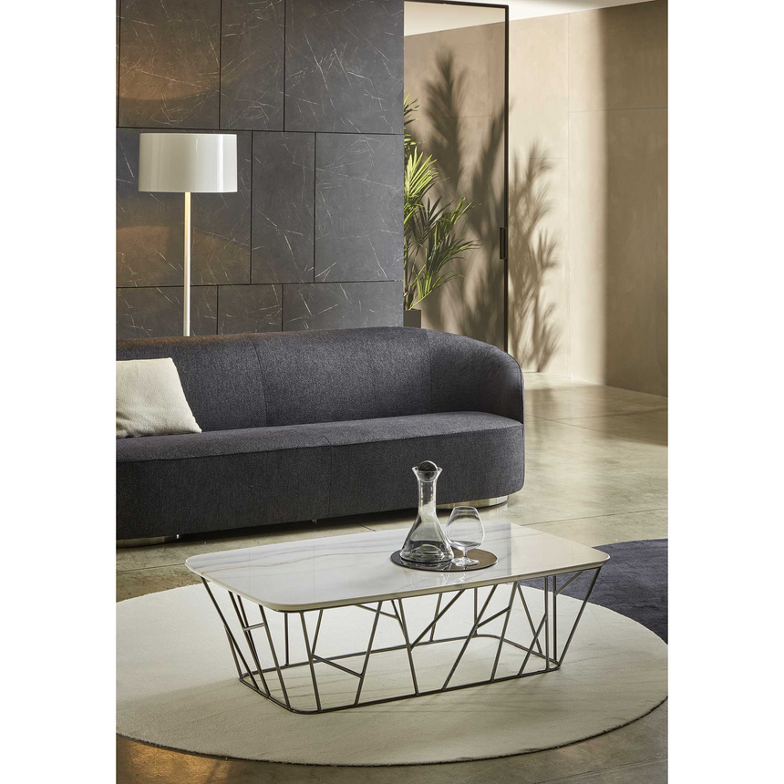 Marble Rectangular Coffee Table | Marelli Twig | Italianfurniture.com