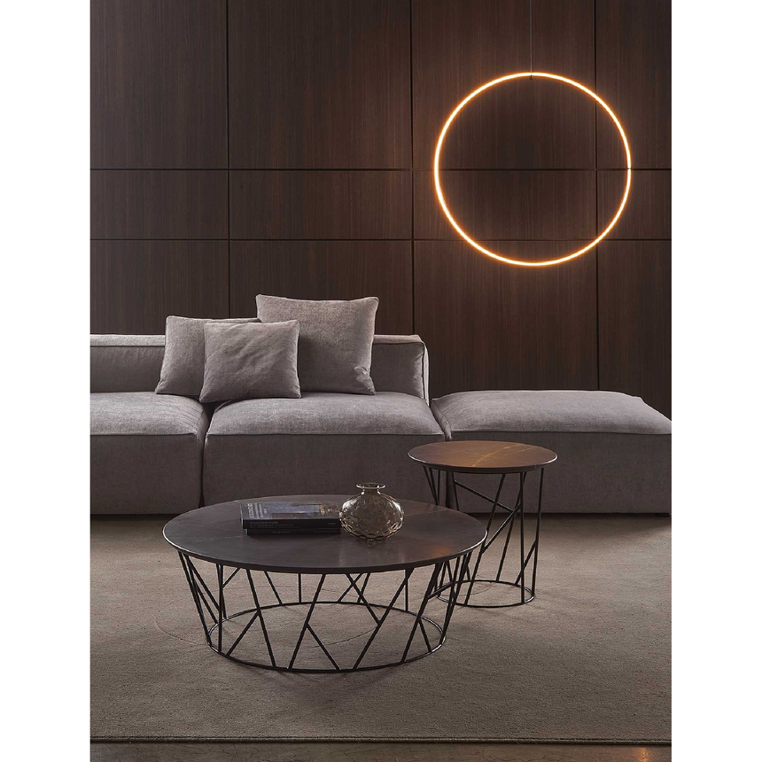 Wooden Round Coffee Table | Marelli Twig