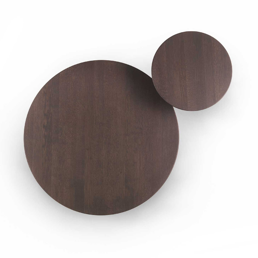 Wooden Round Coffee Table | Marelli Twig | Italianfurniture.com