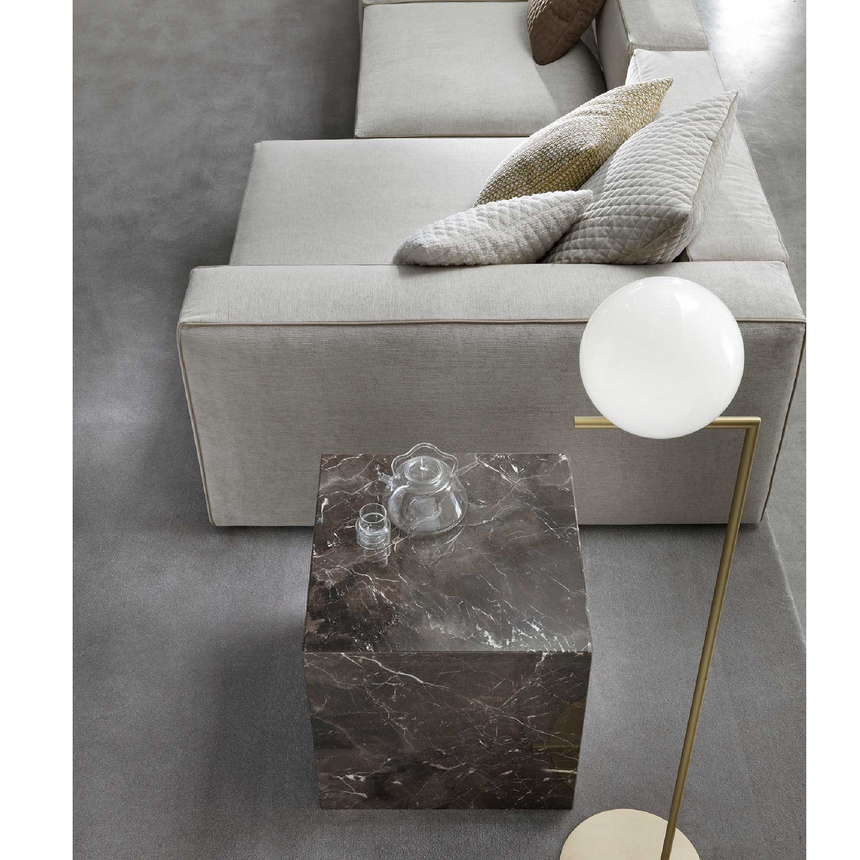 Cube-Shaped Marble Coffee Table | Marelli Thor | Italianfurniture.com