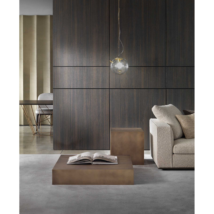 Cube-Shaped Marble Coffee Table | Marelli Thor | Italianfurniture.com