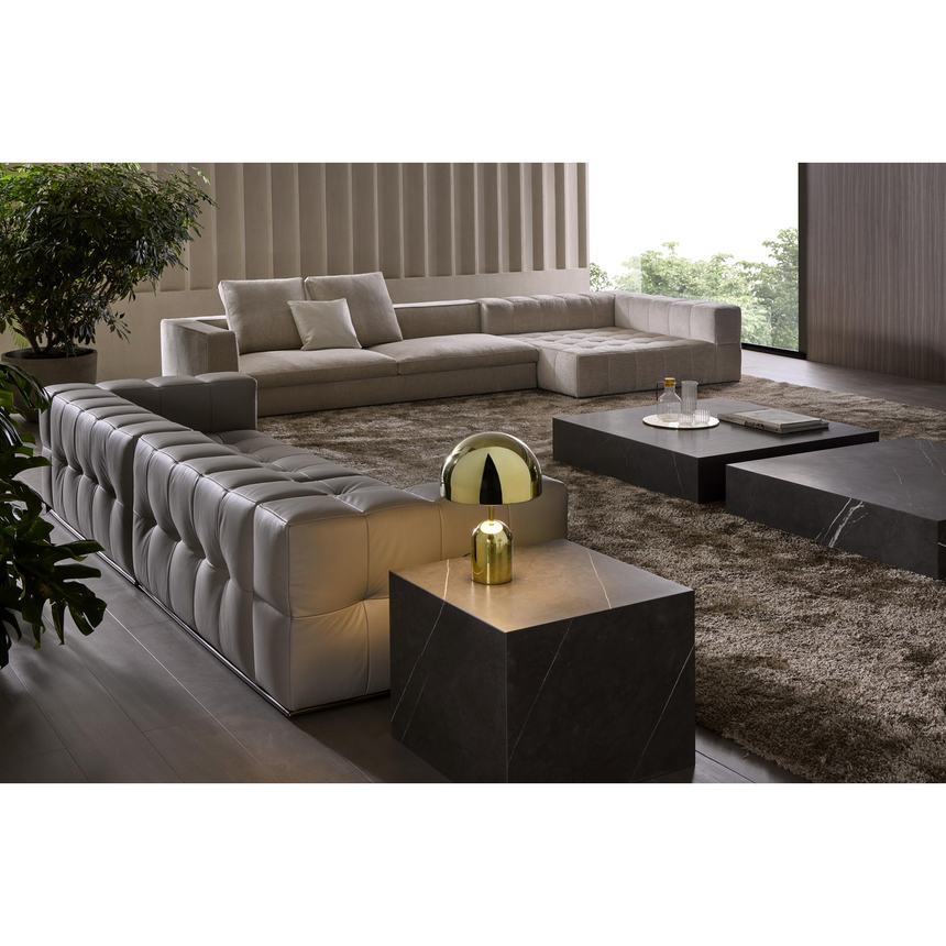 Square Metal Top Coffee Table | Marelli Thor | Italianfurniture.com